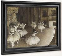 Ballet Rehearsal On Stage By Edgar Degas Phoenix 4x3