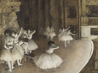 Ballet Rehearsal On Stage By Edgar Degas Phoenix 4x3