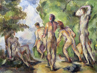 Bathers 2 By Paul Cezanne Phoenix 4x3