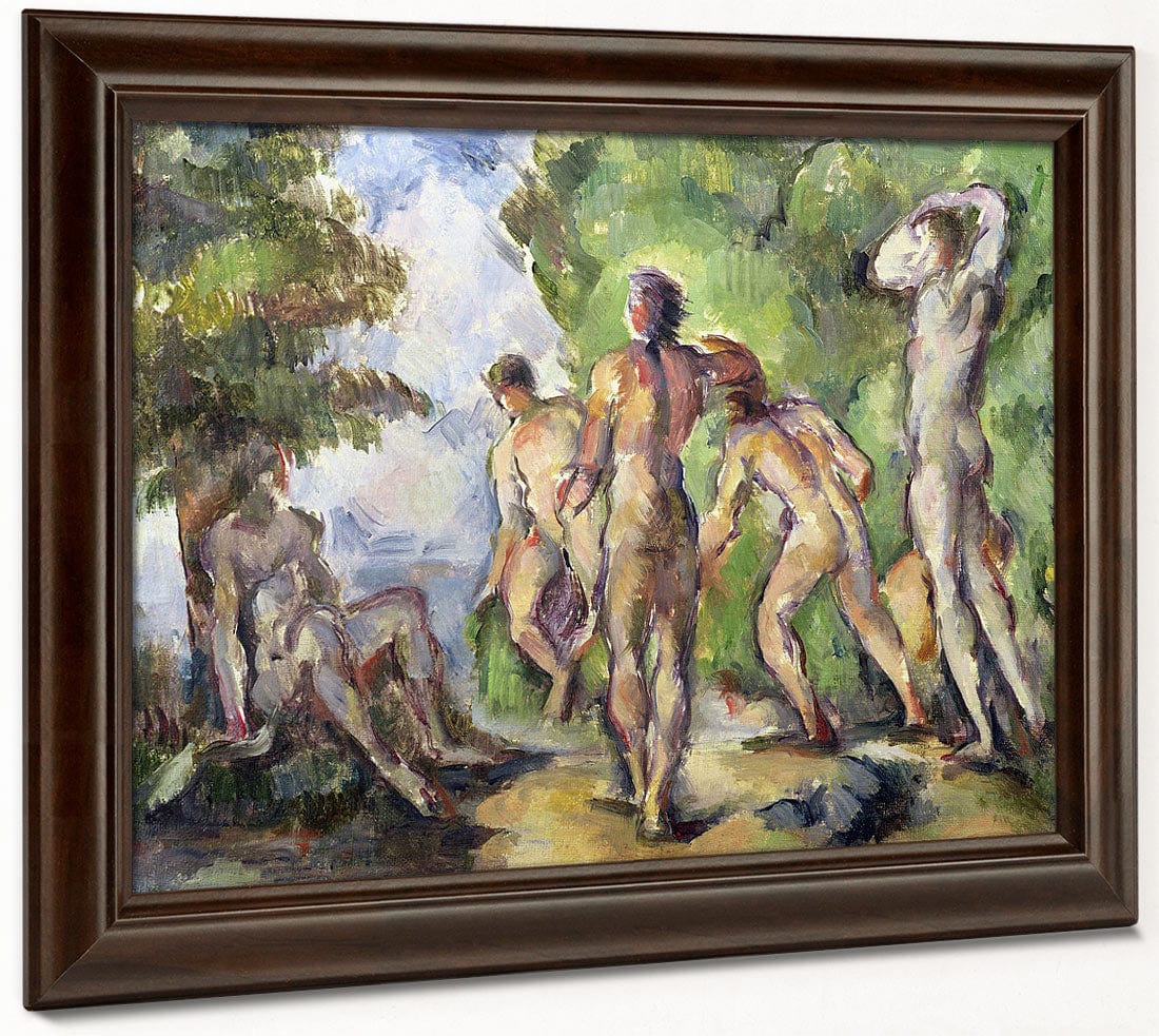 Bathers 2 By Paul Cezanne Phoenix 4x3
