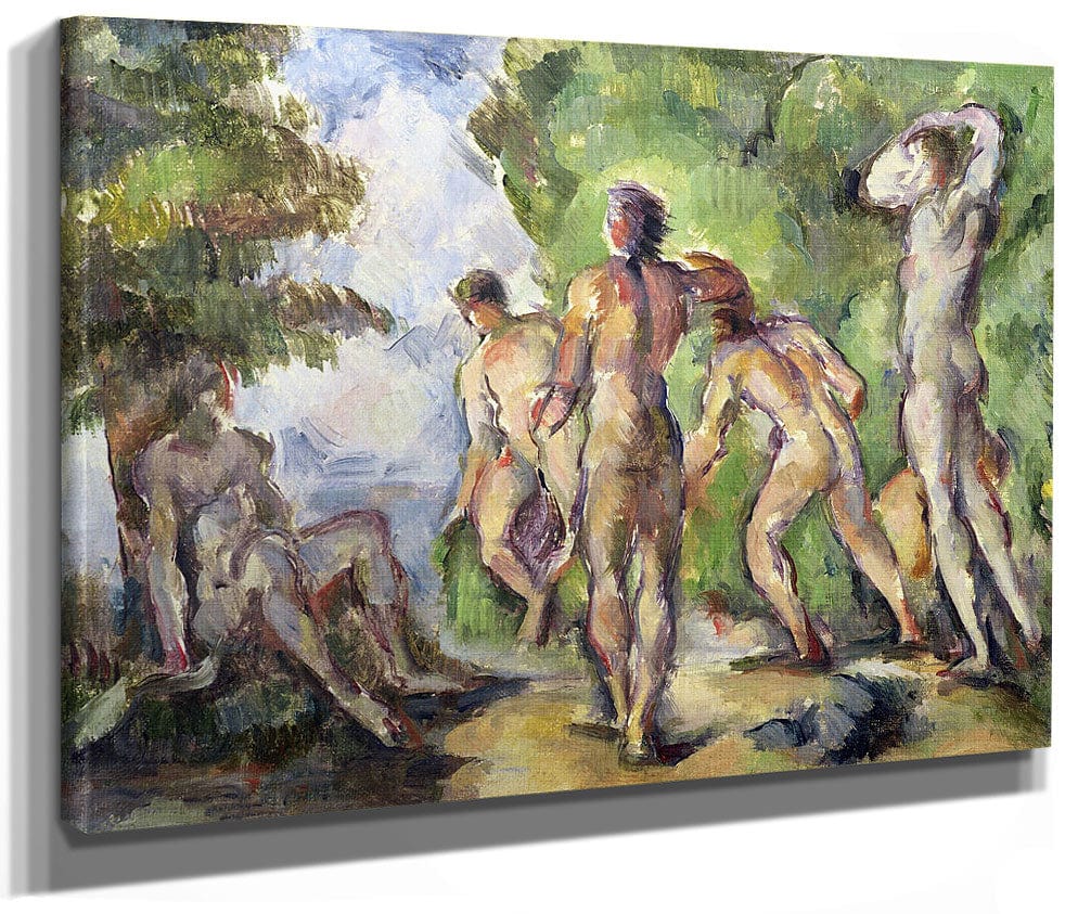 Bathers 2 By Paul Cezanne Phoenix 4x3