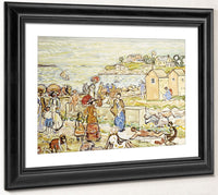 Bathers And Strollers At Marblehead By Maurice Brazil Prendergast Phoenix 4x3