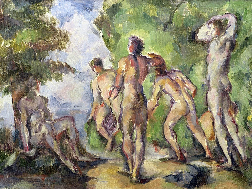 Bathers By Paul Cezanne Phoenix 4x3