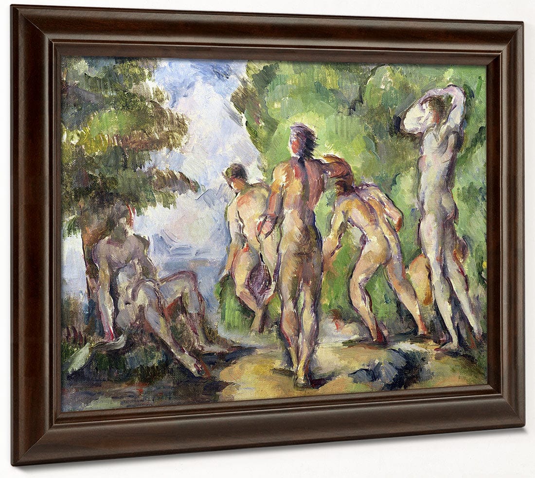 Bathers By Paul Cezanne Phoenix 4x3