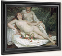 Bathers Or Two Nude Women By Jean Desire Gustave Courbet Phoenix 4x3