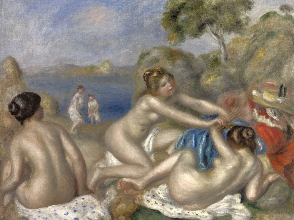 Bathers Playing With A Crab (Trois Baigneuses Au Crabe) By Pierre Auguste Renoir Phoenix 4x3