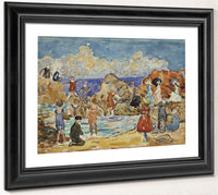 Bathers, St. Malo By Maurice Brazil Prendergast Phoenix 4x3