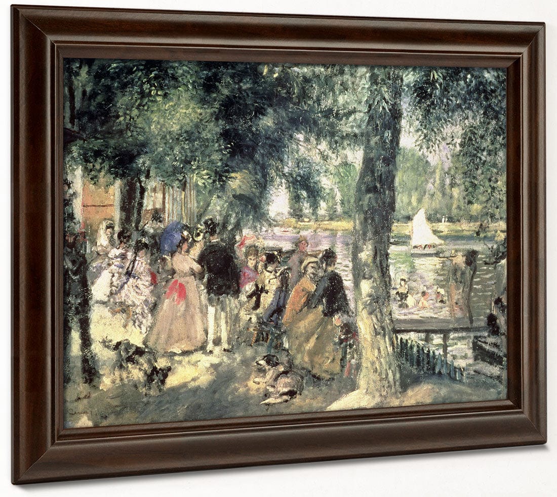 Bathing On The Seine Or, La Grenouillere, By Pierre Auguste Renoir Phoenix 4x3