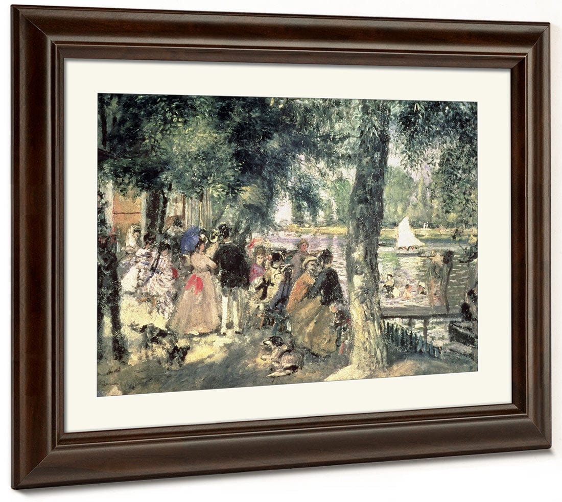 Bathing On The Seine Or, La Grenouillere, By Pierre Auguste Renoir Phoenix 4x3