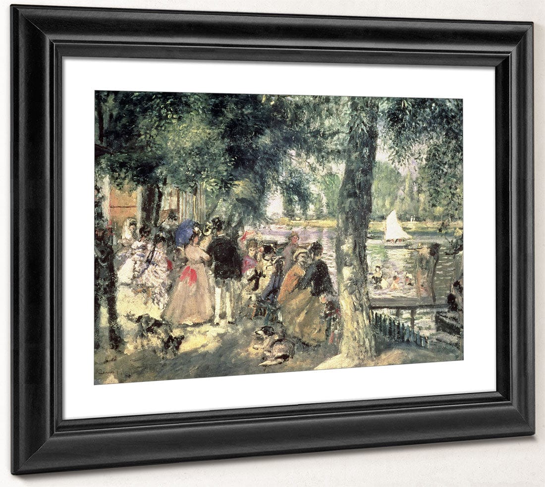 Bathing On The Seine Or, La Grenouillere, By Pierre Auguste Renoir Phoenix 4x3