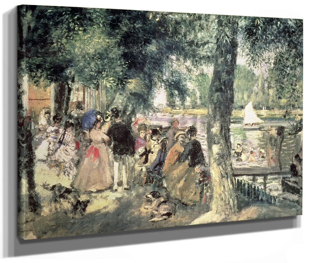 Bathing On The Seine Or, La Grenouillere, By Pierre Auguste Renoir Phoenix 4x3