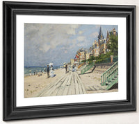 Beach At Trouville By Claude Monet Phoenix 4x3