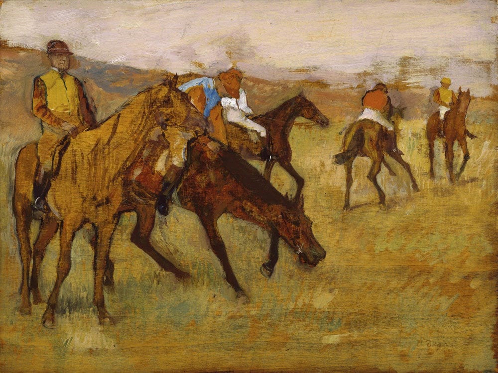 Before The Race By Edgar Degas Phoenix 4x3