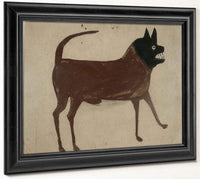 Bill Traylor Untitled Dog With Black Head By Bill Traylor Phoenix 4x3