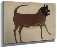 Bill Traylor Untitled Dog With Black Head By Bill Traylor Phoenix 4x3