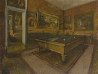 Billiard Room At Me Nil Hubert By Edgar Degas Phoenix 4x3