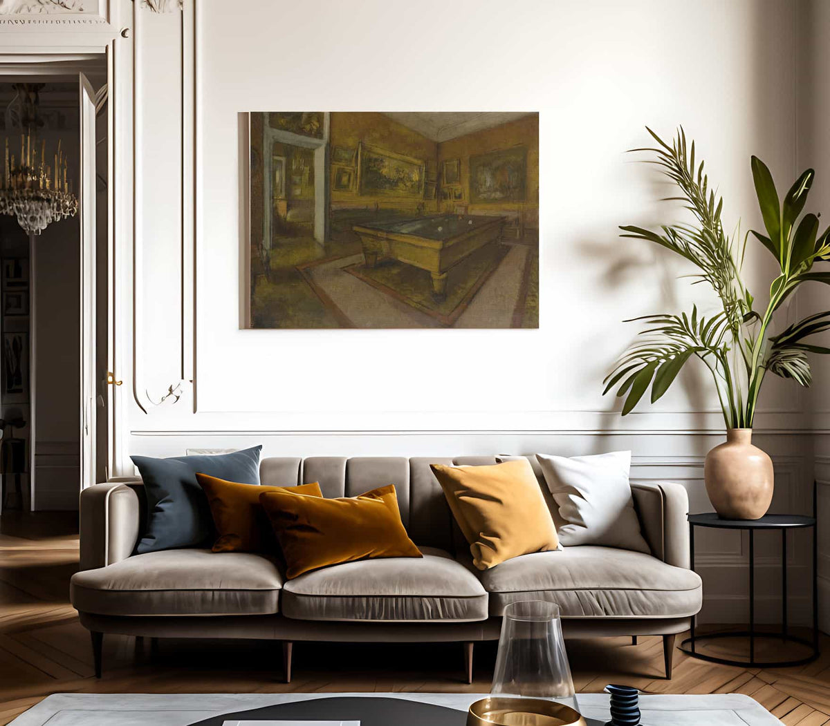 Billiard Room At Me Nil Hubert By Edgar Degas Phoenix 4x3