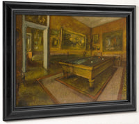 Billiard Room At Menil Hubert By Edgar Degas Phoenix 4x3