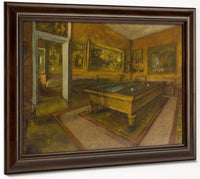 Billiard Room At Menil Hubert By Edgar Degas Phoenix 4x3