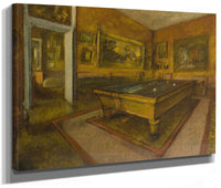 Billiard Room At Menil Hubert By Edgar Degas Phoenix 4x3