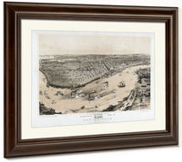 Birds' Eye View Of New Orleans By John Bachmann Phoenix 4x3