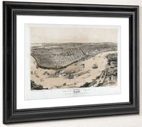 Birds' Eye View Of New Orleans By John Bachmann Phoenix 4x3