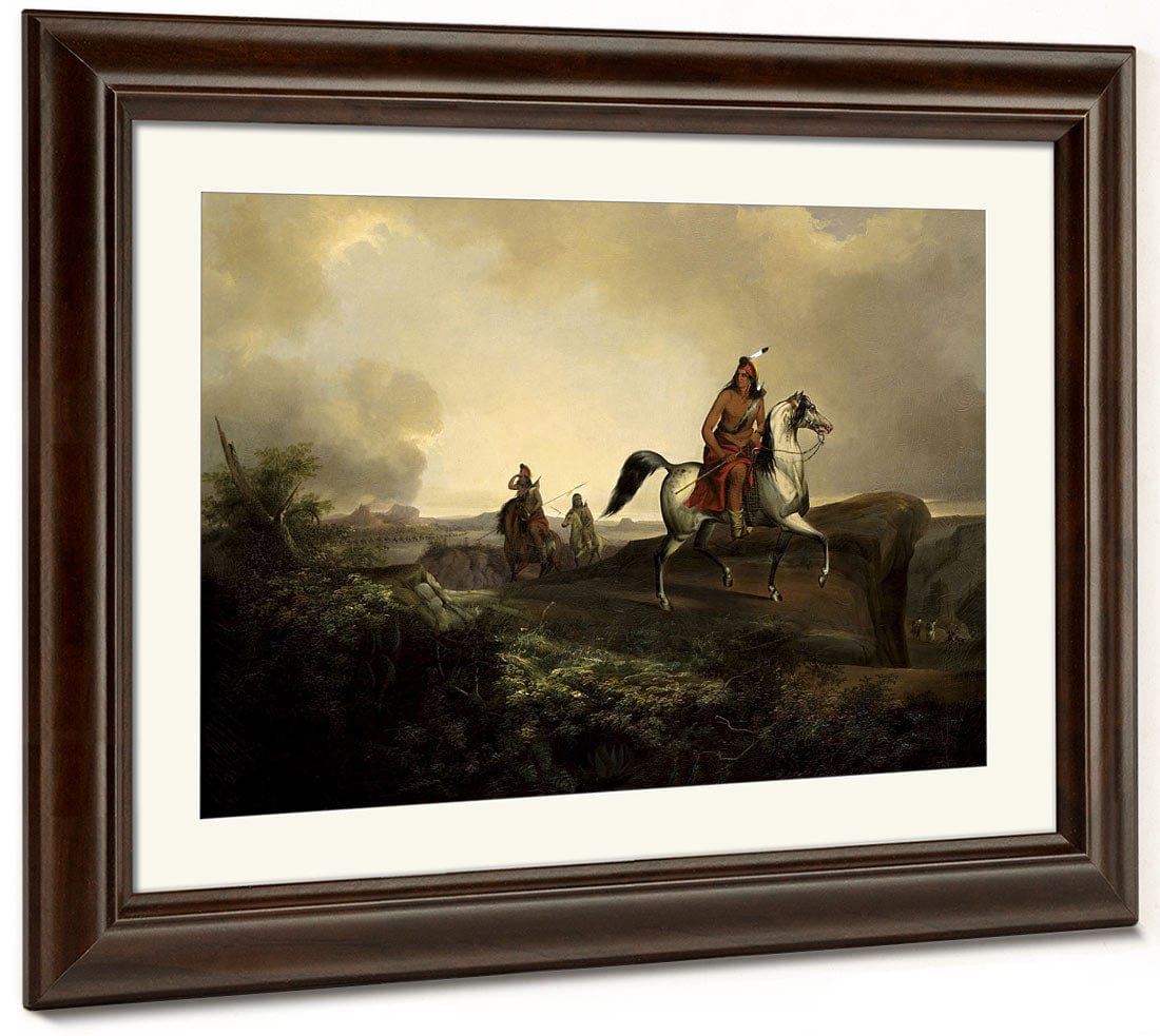 Black Knife, An Apache Warrior By John Mix Stanley Phoenix 4x3