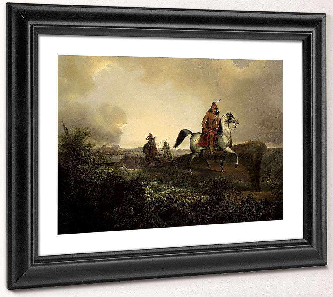 Black Knife, An Apache Warrior By John Mix Stanley Phoenix 4x3