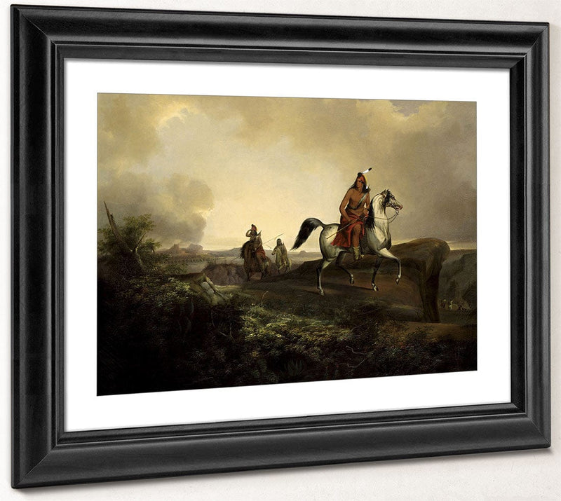 Black Knife, An Apache Warrior By John Mix Stanley Phoenix 4x3