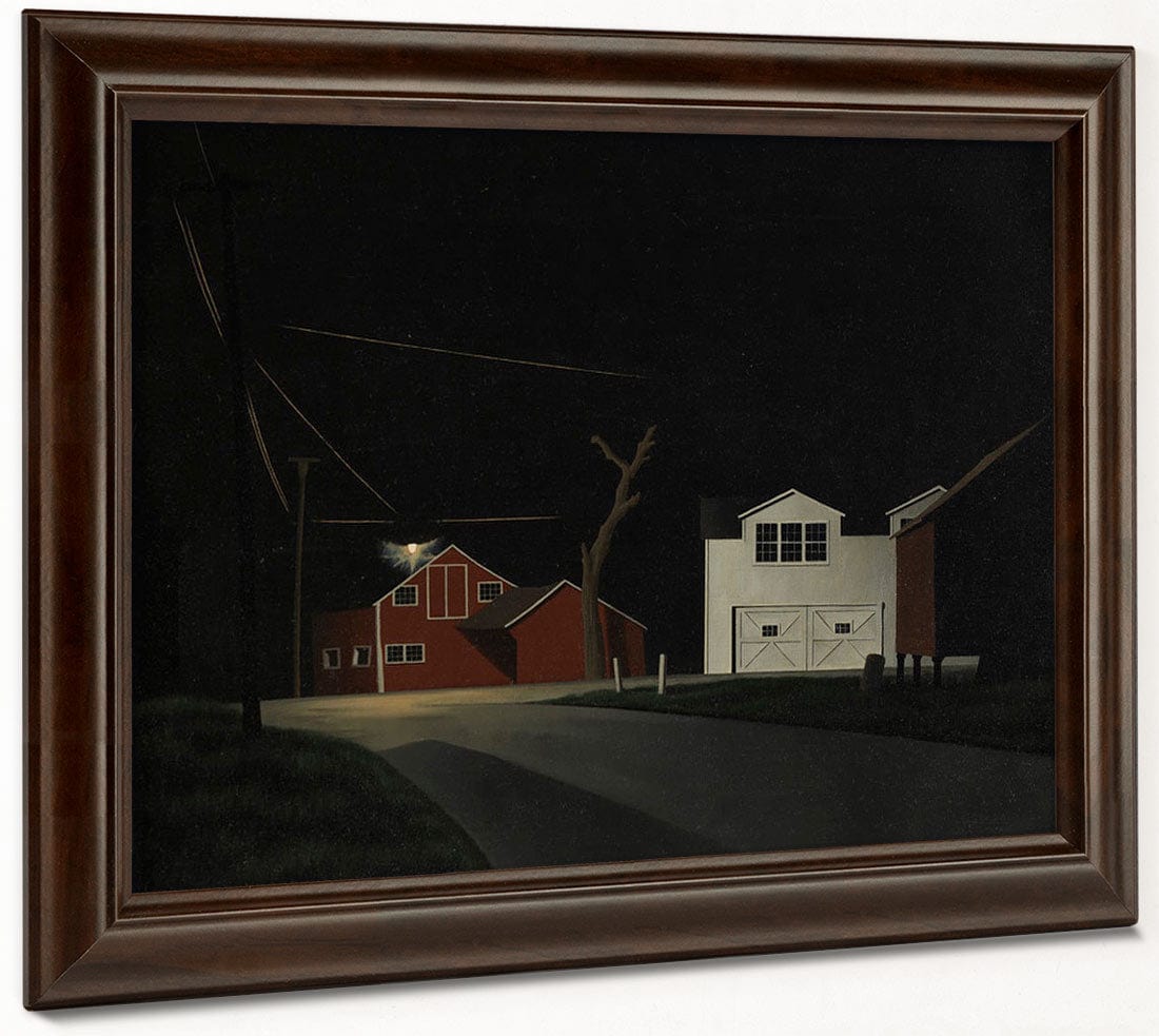 Black Night Russells Corner By George Ault Phoenix 4x3