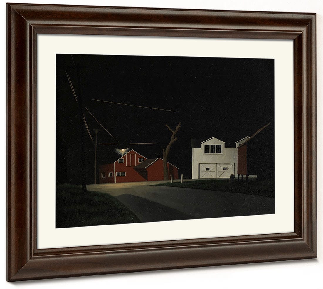 Black Night Russells Corner By George Ault Phoenix 4x3
