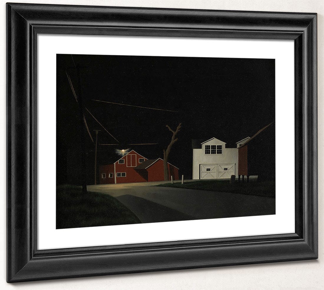 Black Night Russells Corner By George Ault Phoenix 4x3