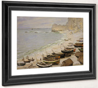 Boat On The Beach At Etretat By Claude Monet Phoenix 4x3