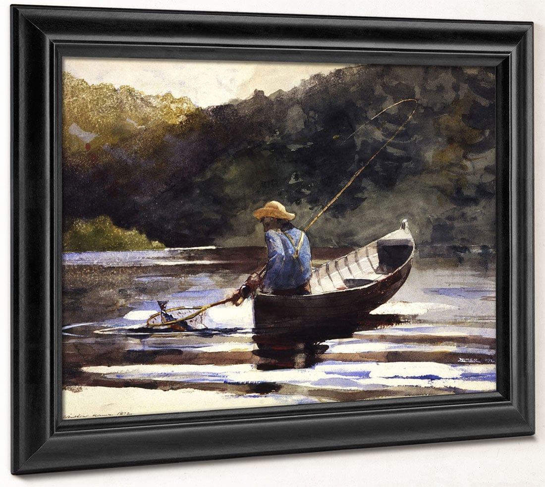Boy Fishing By Winslow Homer Phoenix 4x3