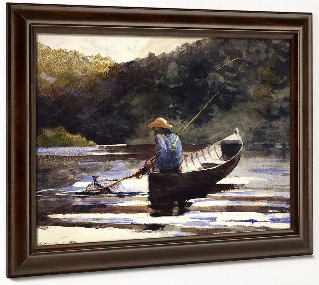Boy Fishing By Winslow Homer Phoenix 4x3