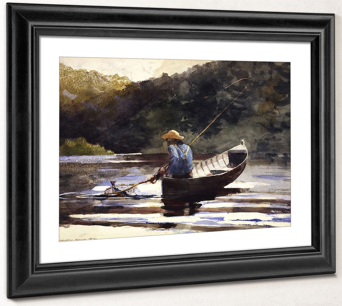 Boy Fishing By Winslow Homer Phoenix 4x3