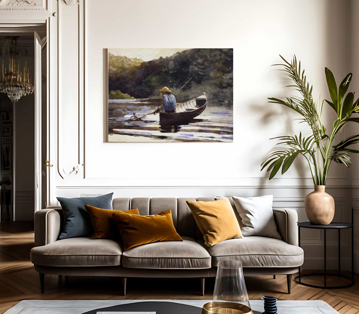 Boy Fishing By Winslow Homer Phoenix 4x3