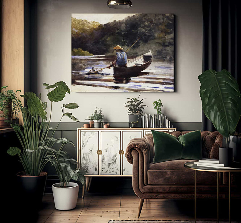 Boy Fishing By Winslow Homer Phoenix 4x3