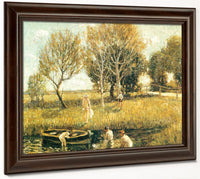 Boys Bathing 1908 1910 By Ernest Lawson Phoenix 4x3