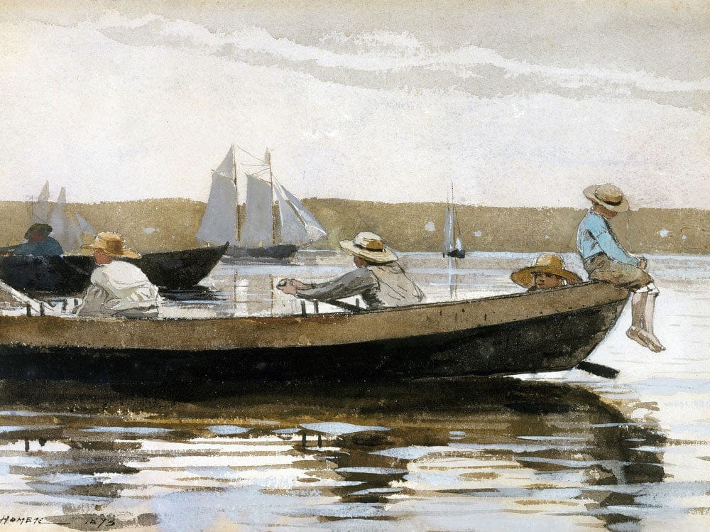 Boys In A Dory By Winslow Homer Phoenix 4x3