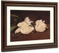 Branch Of White Peonies And Secateurs By Edouard Manet Phoenix 4x3