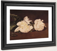 Branch Of White Peonies And Secateurs By Edouard Manet Phoenix 4x3