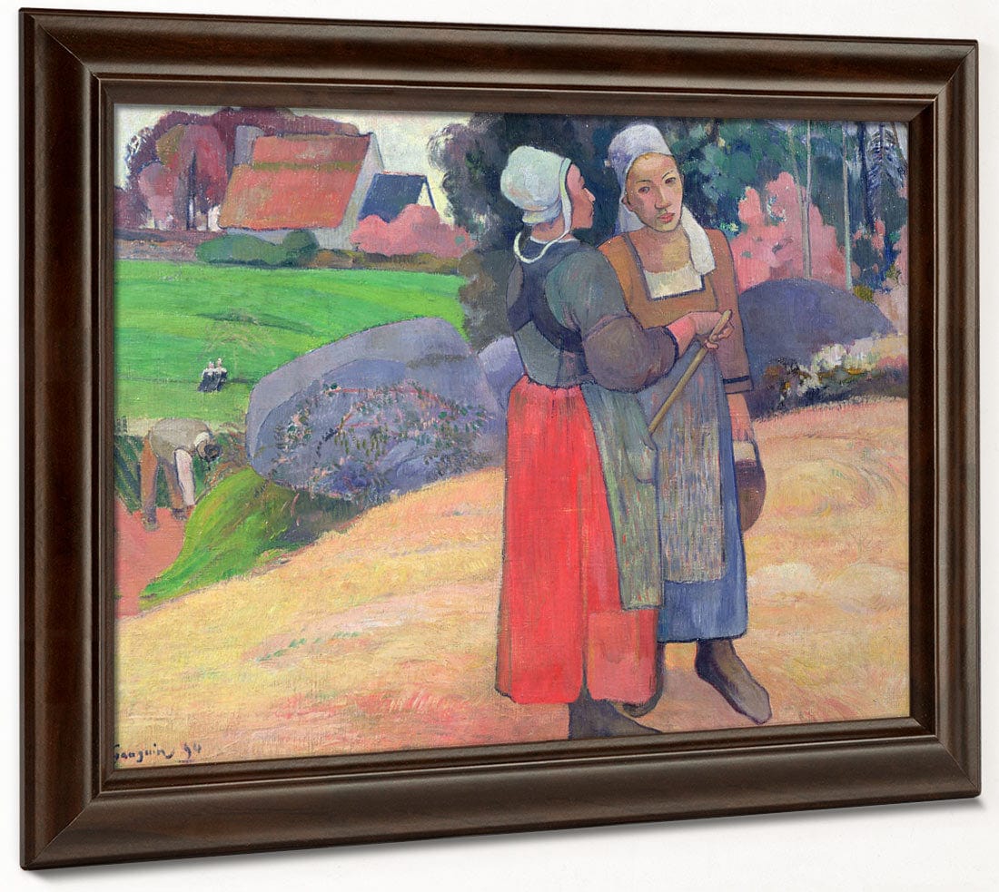 Breton Peasants By Paul Gauguin Phoenix 4x3
