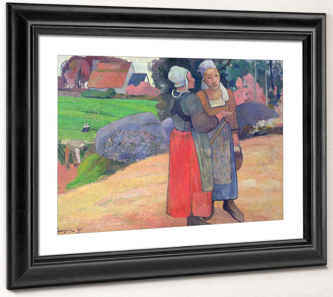 Breton Peasants By Paul Gauguin Phoenix 4x3