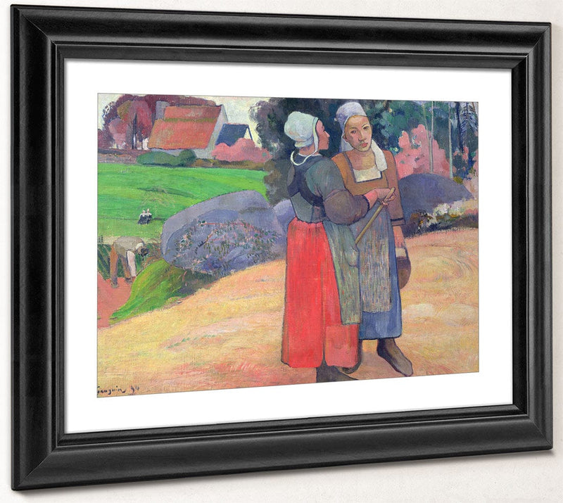 Breton Peasants By Paul Gauguin Phoenix 4x3