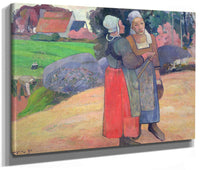 Breton Peasants By Paul Gauguin Phoenix 4x3