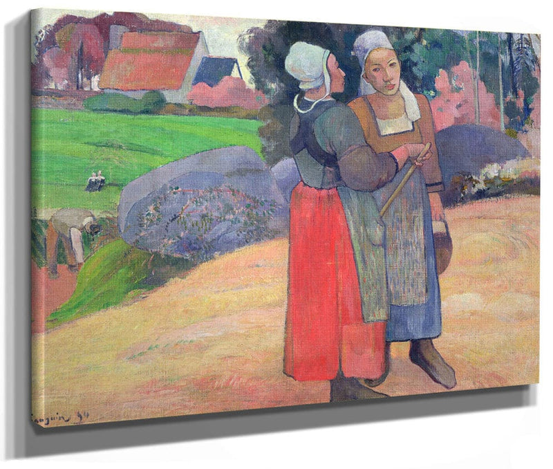Breton Peasants By Paul Gauguin Phoenix 4x3
