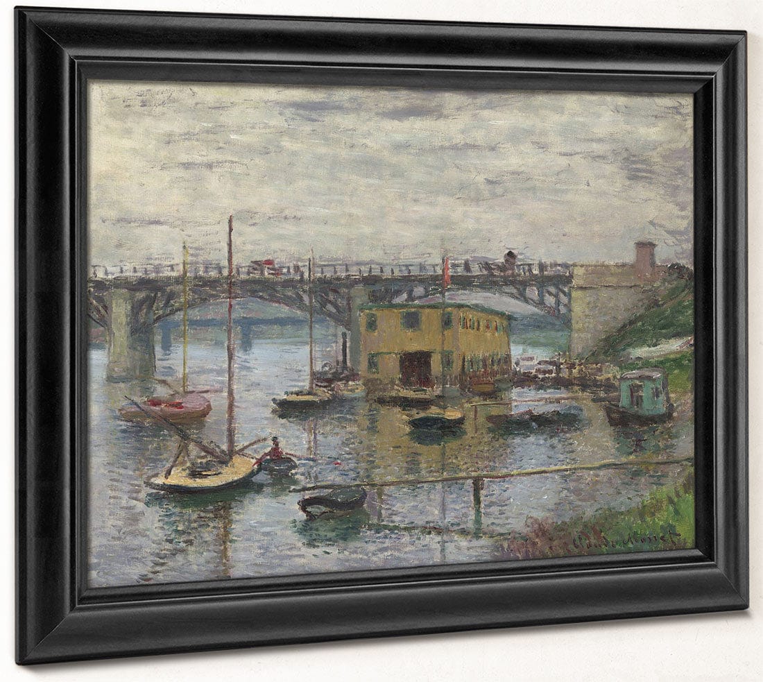 Bridge At Argenteuil On A Gray Day By Claude Monet Phoenix 4x3