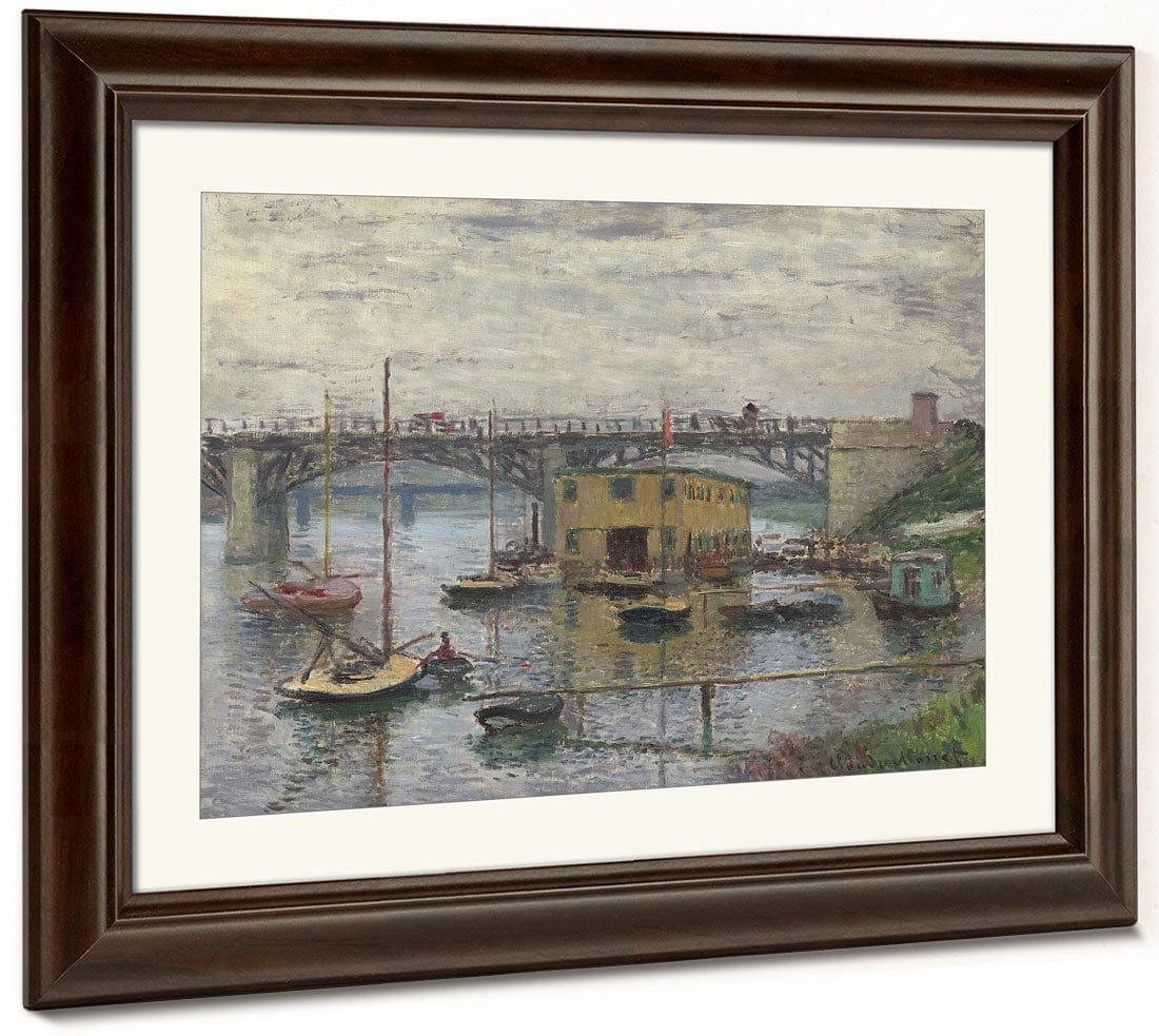 Bridge At Argenteuil On A Gray Day By Claude Monet Phoenix 4x3