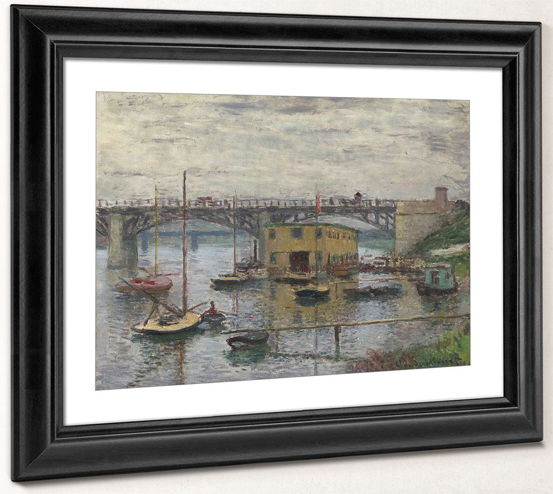 Bridge At Argenteuil On A Gray Day By Claude Monet Phoenix 4x3